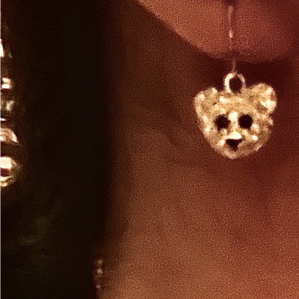 Blingy panda earrings